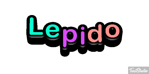 Lepido Effetto testo