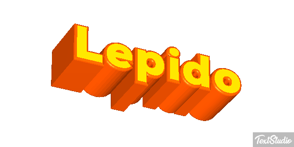 Lepido Effetto testo
