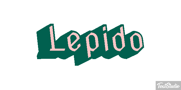 Lepido Effetto testo