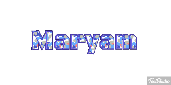 Maryam Text effect