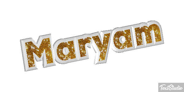 Maryam Text effect