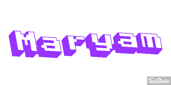 Maryam Text effect