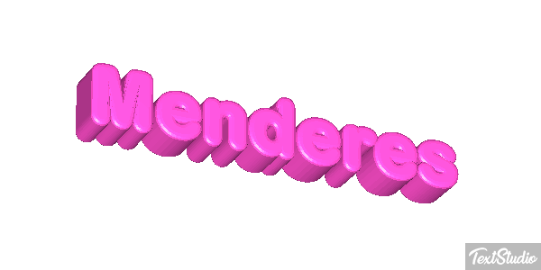 Menderes Efecto de texto