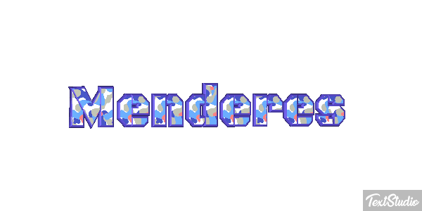 Menderes Efecto de texto