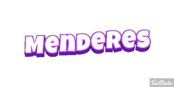 Menderes Efecto de texto