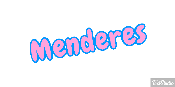 Menderes Efecto de texto