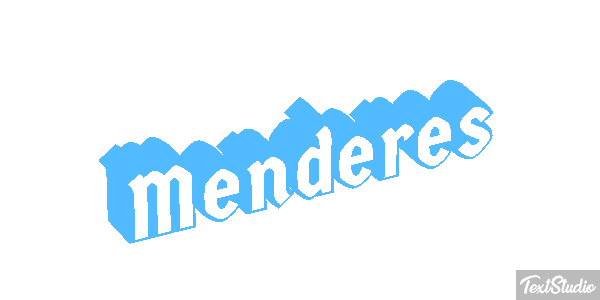 Menderes Efecto de texto