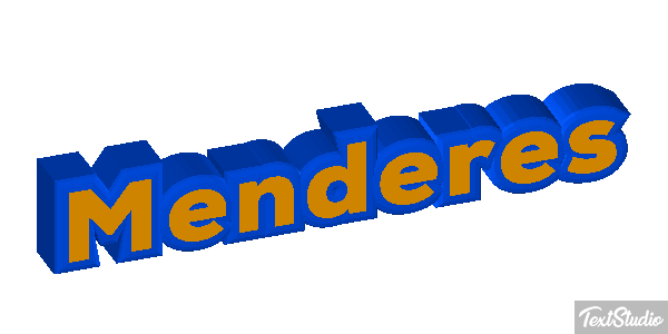 Menderes Efecto de texto