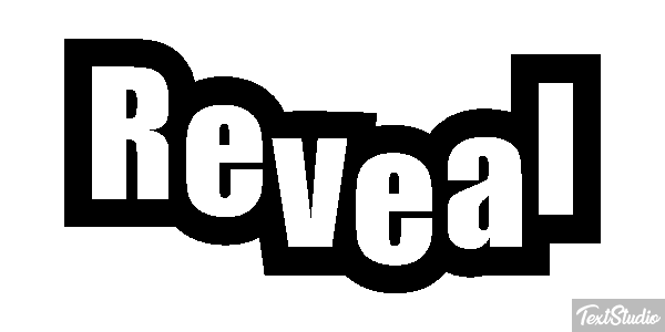 Reveal Effet de texte