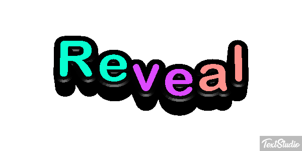 Reveal Effet de texte