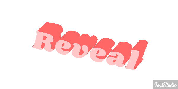 Reveal Effet de texte