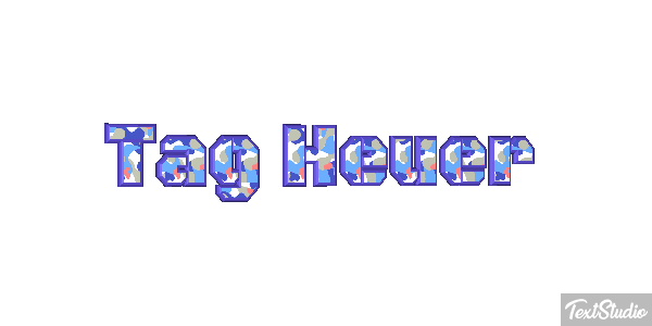 Tag Heuer Effet de texte