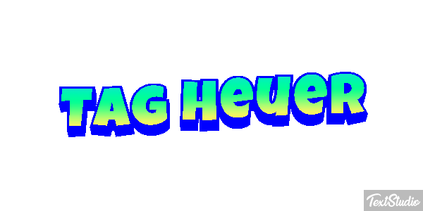 Tag Heuer Effet de texte