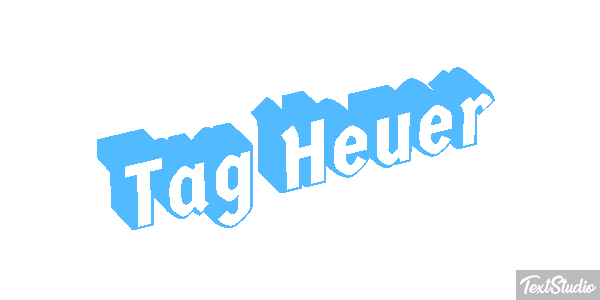 Tag Heuer Effet de texte
