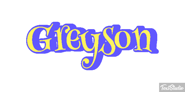 Greyson Efekt tekstowy