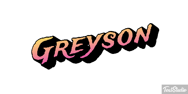 Greyson Efekt tekstowy