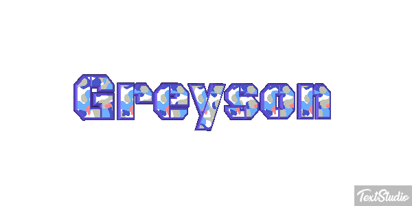 Greyson Efekt tekstowy