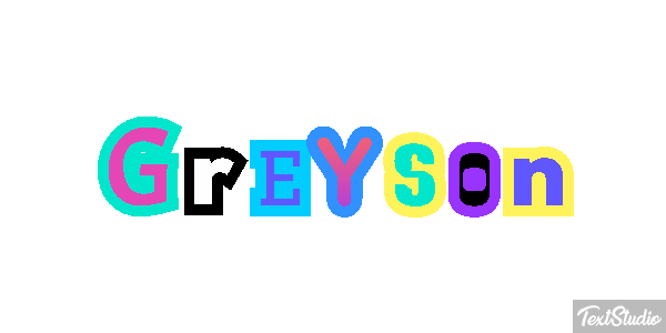Greyson Efekt tekstowy