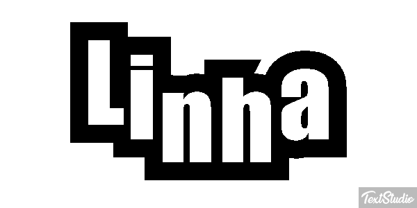 Linha Text effect