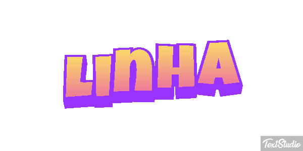 Linha Text effect