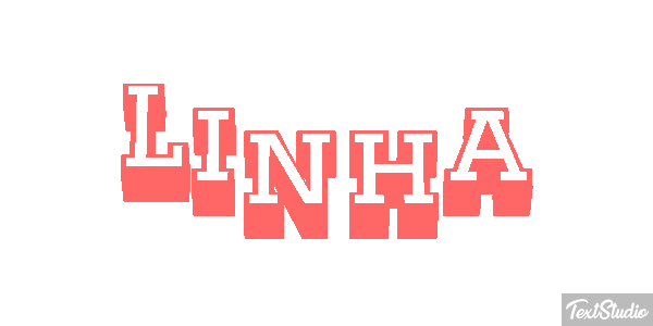 Linha Text effect
