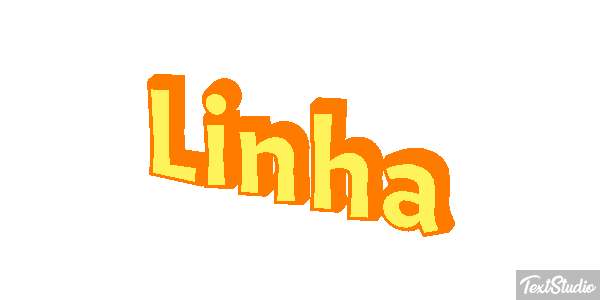 Linha Text effect