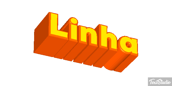 Linha Text effect