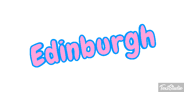 Edinburgh Text effect
