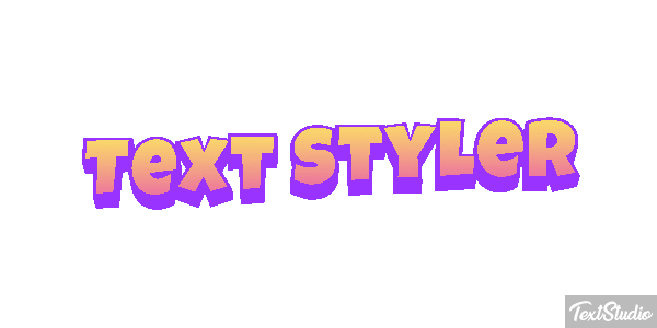 Text Styler Text effect
