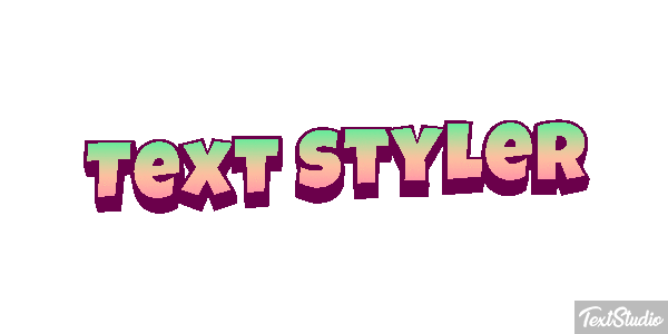 Text Styler Text effect