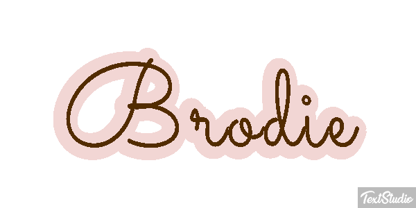 Brodie Effet de texte
