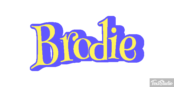 Brodie Effet de texte