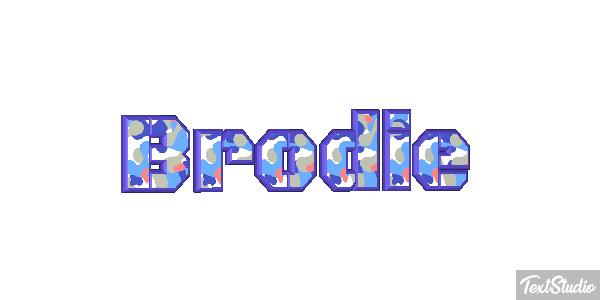 Brodie Effet de texte