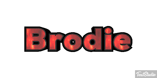 Brodie Effet de texte