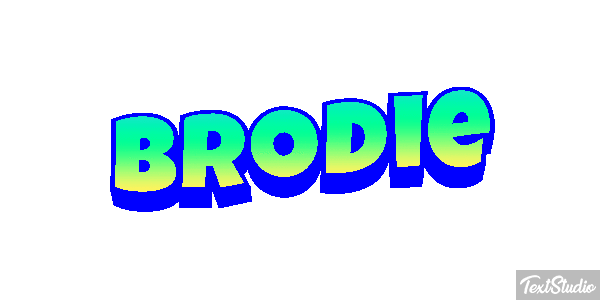 Brodie Effet de texte