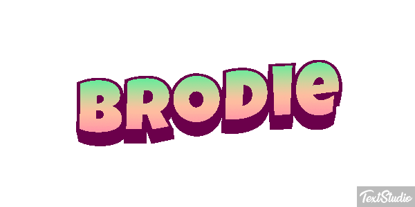 Brodie Effet de texte