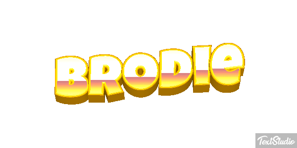 Brodie Effet de texte