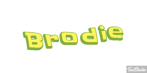 Brodie Effet de texte