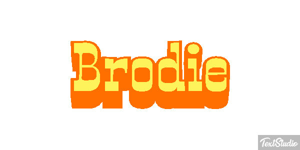 Brodie Effet de texte