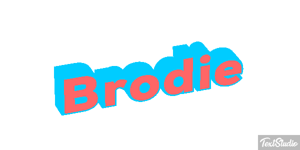 Brodie Effet de texte