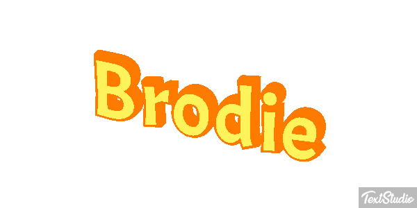 Brodie Effet de texte