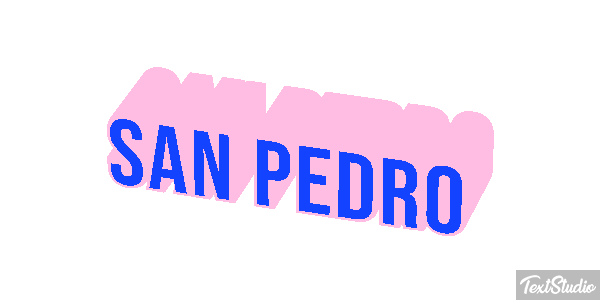 San Pedro Effet de texte