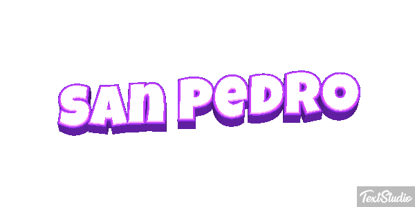 San Pedro Effet de texte