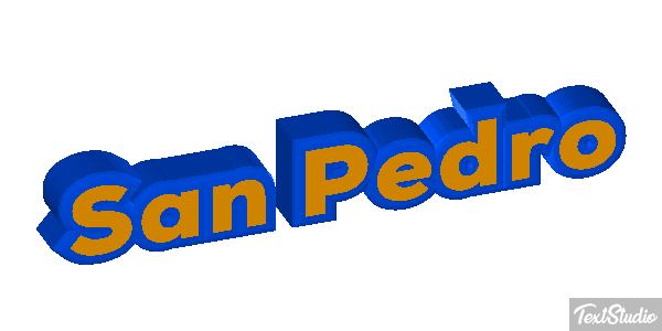 San Pedro Effet de texte