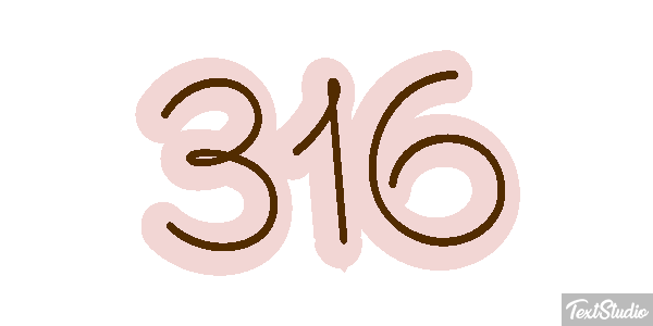 316 テキスト効果