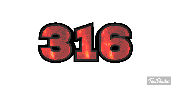 316 テキスト効果