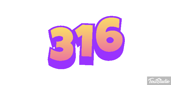 316 テキスト効果