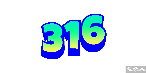 316 テキスト効果