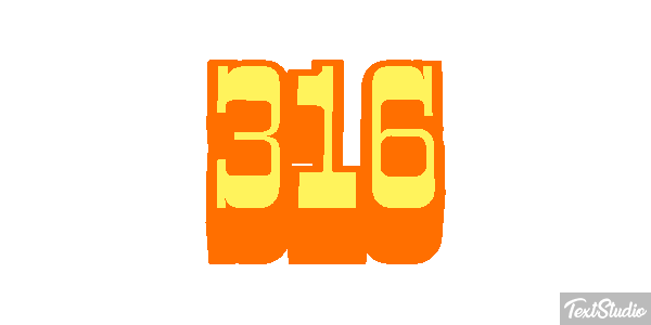 316 テキスト効果