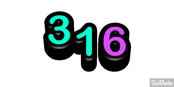 316 テキスト効果